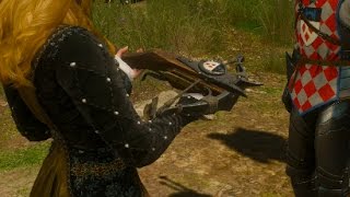 The Witcher 3 Blood and Wine  Part 7  Archery Tournament Geralt of Rivia Crossbow [upl. by Lynnell]