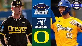 14 UCSB vs Oregon  Regional Final  2024 College Baseball Highlights [upl. by Asihtal]