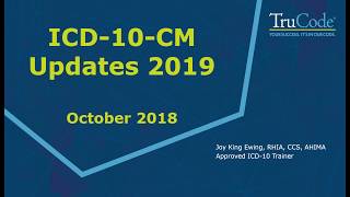 What’s New in ICD10CM [upl. by Wulf]