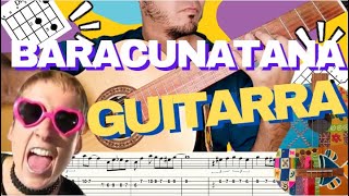 BARACUNATANA Acordes de Guitarra Aterciopelados tutorial Rock en español [upl. by Warrin784]