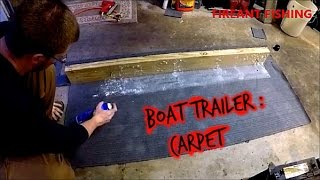 BOAT TRAILER CARPET [upl. by Leonteen478]