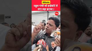 राहुल गांधी को हाईकोर्ट से लगा बड़ा झटका rahulgandhi shorts viral news congress bjp pmmodi [upl. by Marijn216]