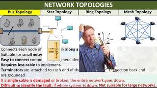 Network Topologies  Bus Topology Star Topology Ring Topology Mesh Topology Class 11Computer [upl. by Kulda]