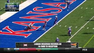 Big 12 TotPlays Week Six Nominee Baylors LaQuan McGowan [upl. by Fogg]