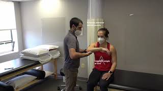 Manual Muscle Test for Shoulder Horizontal Abduction [upl. by Faline]