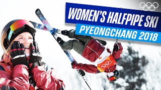 🇨🇦 Cassie Sharpe wins Gold Medal at PyeongChang 2018 🥇⛷ [upl. by Bjorn]