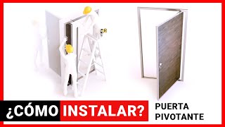 ¿Cómo Instalar tu puerta pivotante PAVIR [upl. by Melisse137]