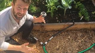 Connecting Multiple Garden Grids to Run From One Water Source  Easy Growing Episode 12 [upl. by Xel413]