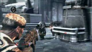 Gears Of War 2  Snowblind Map Pack Under Hill Gameplay HD [upl. by Adyahs]