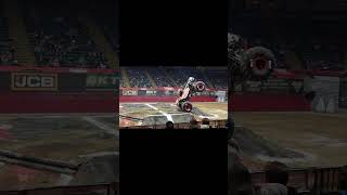 Just Get Er Done II Monster Truck SKILLS  Dayton Monster Jam 2024 [upl. by Alleroif]