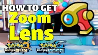 HOW TO GET Zoom Lens in Pokemon Ultra Sun and Moon [upl. by Strauss]