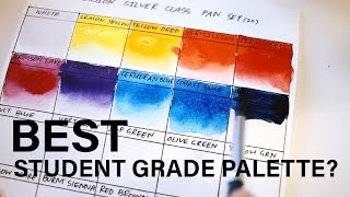 Best Student Watercolor Palette ▲ Mijello Silver Class [upl. by Roots268]