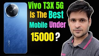 Vivo t3x 5G Mobile users review  Pros and Cons  Best mobile under 15k [upl. by Nylyram77]