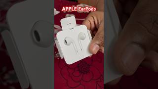 APPLE EarPods with Lightning Connector Wired headset iphone trending apple earpods [upl. by Ashti]