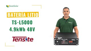 Batería Litio Tensite 49kWh 48V TSL5000  AutoSolar 1880809 [upl. by Atwood]