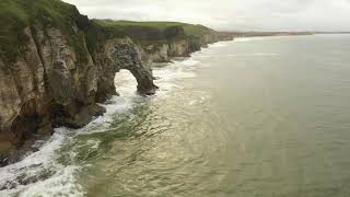 Whiterocks amp Dunluce Castle Causeway Coast Co Antrim Northern Ireland [upl. by Marolda]