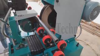 Single Head Pipe Polishing Machine [upl. by Harmon]