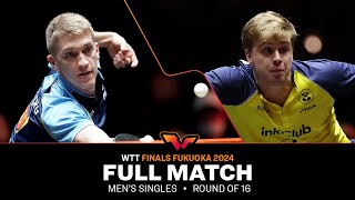 FULL MATCH  Anton Kallberg vs Truls Moregard  MS R16  WTTFukuoka 2024 [upl. by Ynohtnaeoj]