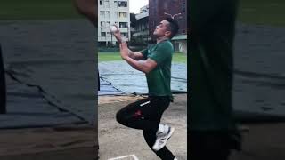 Taskin Ahmed bowling action [upl. by Oinesra]