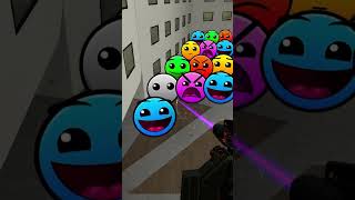 Gmod Geometry Dash Nextbot Chase garrydmod shorts [upl. by Elocan759]