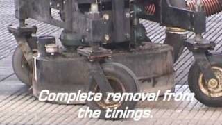 Rubber Removal from Runways with the NLB StarJet System [upl. by Juliet]