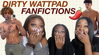 reading SPICY wattpad fanfictions tiktok boy edition [upl. by Noterb]