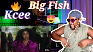 Kcee  Big Fish Official Video REACTION [upl. by Assirem]