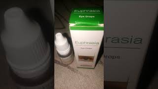 euphrasia eye drops bakson eye drops  Homoeopathic eye drops use in hindi [upl. by Dora]