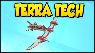 Terra Tech ➤ Epic New Jet Plane Stunt Plane TerraTech Gameplay [upl. by Auqinahc]