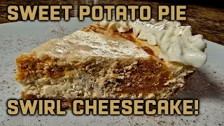 Sweet Potato Pie Swirl Cheesecake Recipe  How to Make a Sweet Potato Pie Cheesecake Recipe [upl. by Alberto]