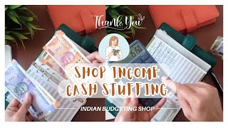 ✨HOW I BUDGET MY SHOP INCOME amp MY SONS BINDER CASH STUFFING ✨ I AUG 2024 I SIDE HUSTLE [upl. by Asenad]