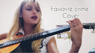 Favorite crime by Olivia Rodrigo Cover [upl. by Hilar127]