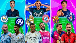 ENFRENTAMOS el MEJOR XI de la CHAMPIONS LEAGUE con 1 JUGADOR por EQUIPO [upl. by Biancha]