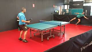 2024 ping pong HQ final 1300 Nader Ammar vs Matheus Oliveira set 5 [upl. by Montgomery]