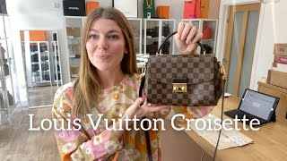 Louis Vuitton Croisette Bag Review [upl. by Peck803]