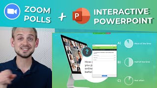 How to Setup Polls  Create Interactive PowerPoints for Dynamic Virtual Presentations [upl. by Aiasi543]