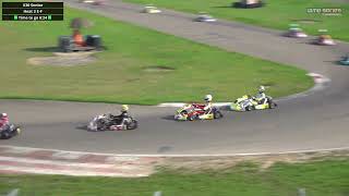 Iame BENELUX Round 4  X30 Senior Heat 3 E  F [upl. by Ramos]