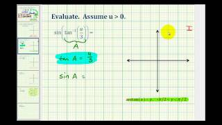 Ex 3 Evaluate sinarctanu3 [upl. by Marika]