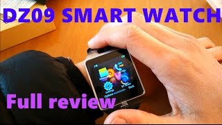 Smart watchDZ09 Smart Watch Review including and how to download the Sync software to your watch [upl. by Gefell943]