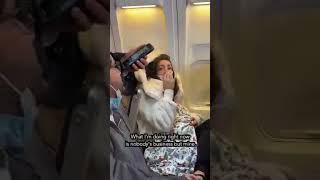 White Women Seen BreastFeeding A Cat Onboard An Aeroplane [upl. by Sofko]