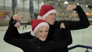 Learn to Ice Skate with Team GB Figure Skaters Penny Coomes amp Nick Buckland [upl. by Hillie471]