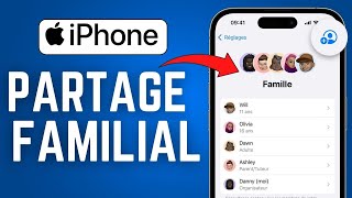 Comment Faire Un Partage Familial Sur Iphone  FACILE [upl. by Aihpled267]