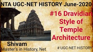 Dravida Style of Temple Architecture  Concept and Ideas Ugc Net History [upl. by Yahsal]