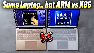 Intel chip vs X Elite in the SAME Laptop  Who will win [upl. by Eicart]