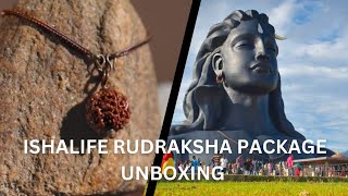 Isha Rudraksha Diksha Unboxing  Importance Guide Lines  How to Use Rudraksha  sadguru  Ishalife [upl. by Nathanoj]