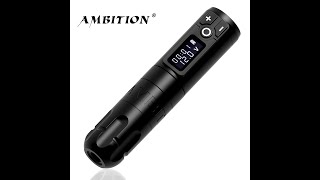 Ambition Soldier Wireless Tattoo Machine Pen  Rotary Battery Pen Tattoo Cartridge Machine shorts [upl. by Ellered]