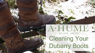 A Hume Cleaning Your Dubarry Boots [upl. by Silado]