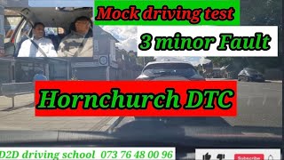 3 minor Fault  Mock driving test  Hornchurch dtctestroute mocktest driving [upl. by Hizar388]