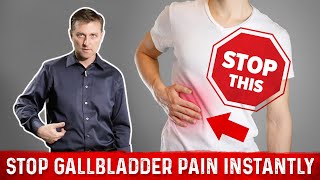 How To Stop Gallbladder Pain Instantly – Dr Berg [upl. by Gollin186]