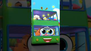 Wheels On The Bus shorts kidssongs rhymes singalong supersupreme nurseryrhymes [upl. by Kayla]